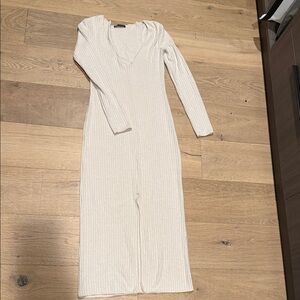 Zara Cream Maxi Dress
